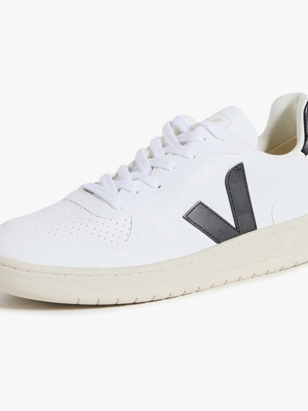 Veja Men's V-10 Sneakers Bianco - Picture 2 of 6